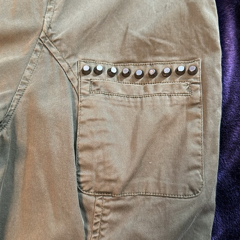 Studded Green Guess Jacket - Picture 8 of 10